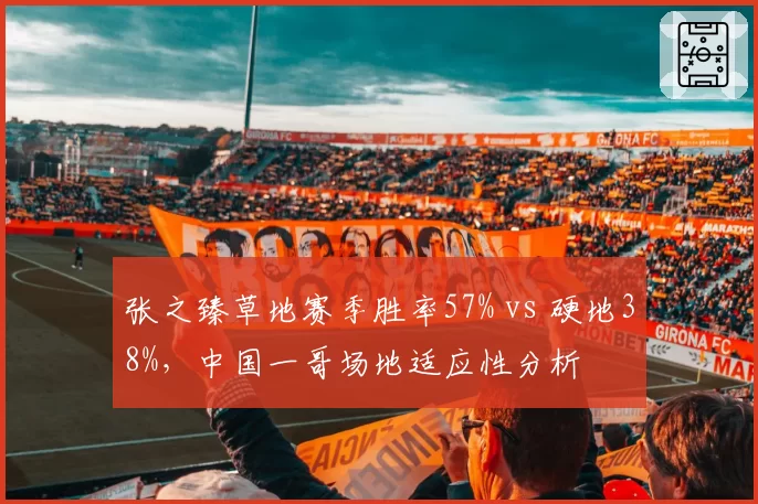 张之臻草地赛季胜率57% vs 硬地38%，中国一哥场地适应性分析